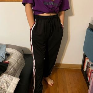 Black joggers
